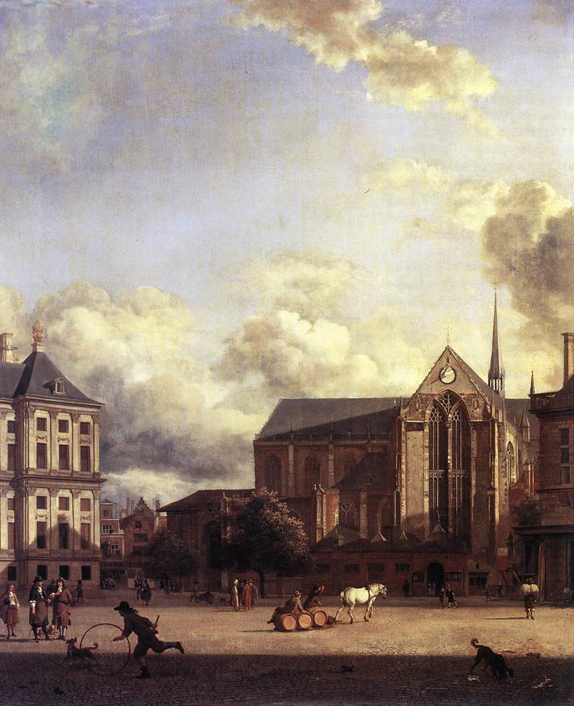 HEYDEN, Jan van der Dam Square, Amsterdam